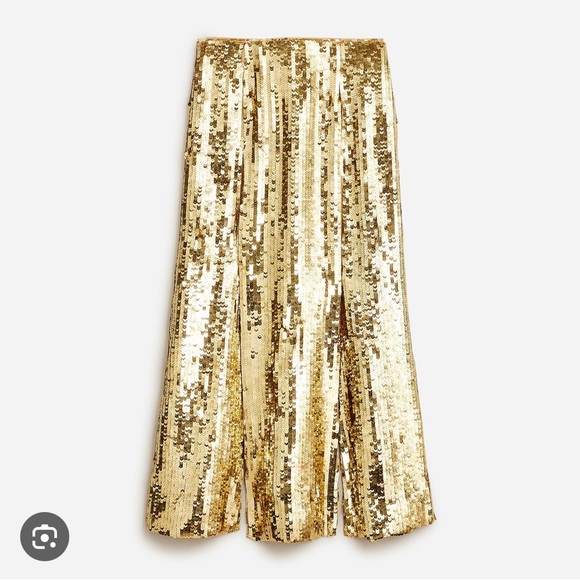 J. Crew Collection Sequin Slip Skirt - Picture 1 of 4